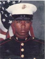 Photo of Virgil Miller in the Marine Corps.